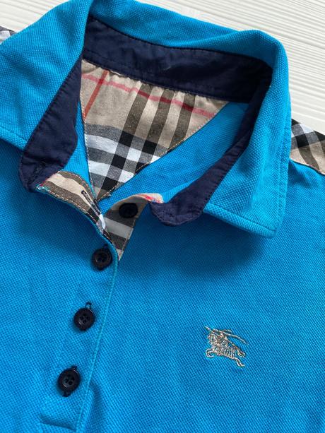 Burberry - tyrkysové polo, m