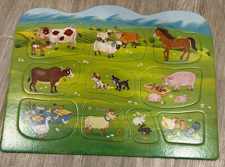 Detské vkladačky zvieratká,