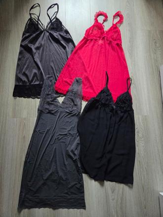 4x nočná košieľka xs/s, s