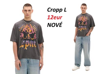 Tričko lebky, naruby, chucky, h&m,l / m