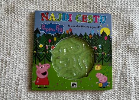 Kniha najdi cestu peppa pig,
