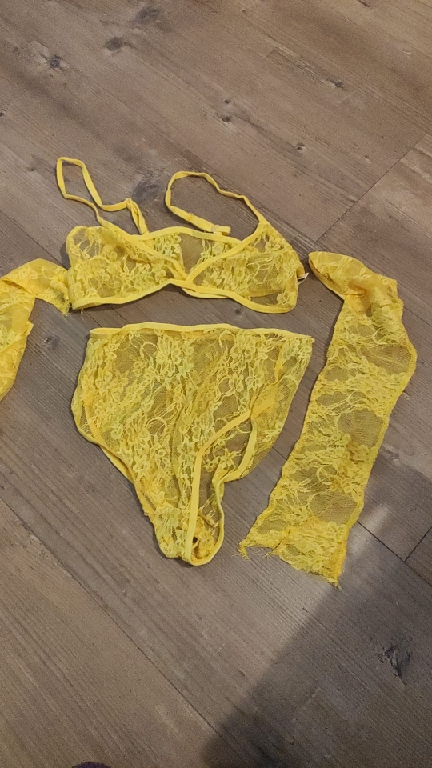 Cipkova suprava s navlekmi na ruky, m