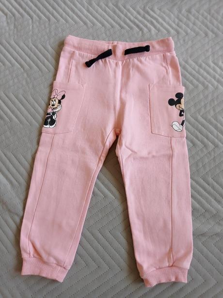Bavlnené tepláky minnie, disney,98