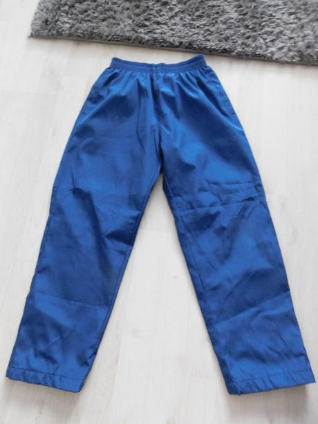 Podšité šuštiakové nohavice č.128-134, 128