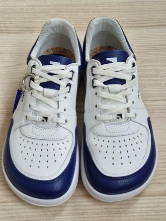 Wave - white & dark blue 41 x358, be lenka,41