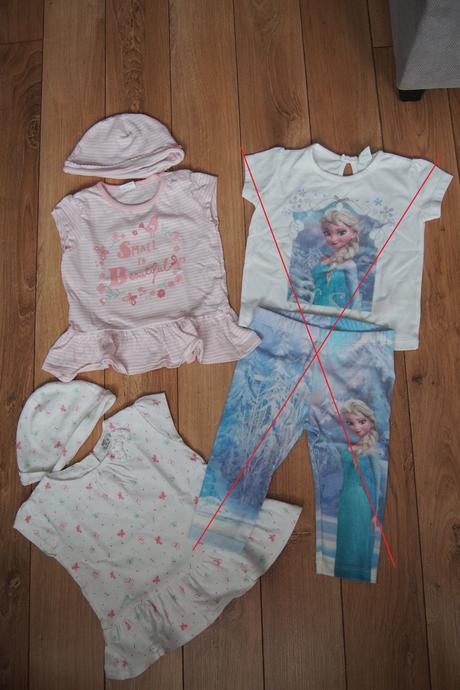 Nenosené šatočky/tričká - 74, f&f,74