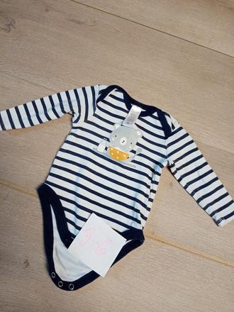 Body teplaky mikiny 62-68, baby club,68