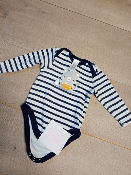 Body teplaky mikiny 62-68, baby club,68