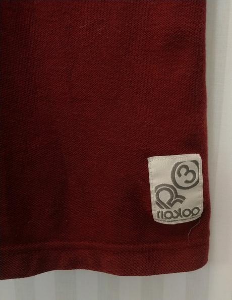 Pánske tmavo červené tričko, ripstop, xs