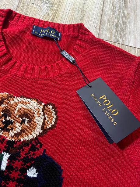 Sveter s motívom medveďa, ralph lauren,l