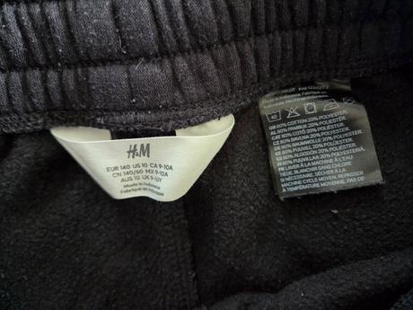3 x tepláky h&m, veľ.140, h&m,140