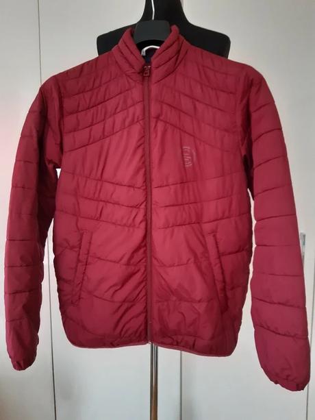 Bunda-bordo-červená, m