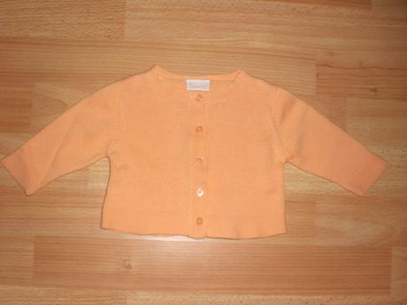 Oranžový svetrík 56/62, prénatal,56