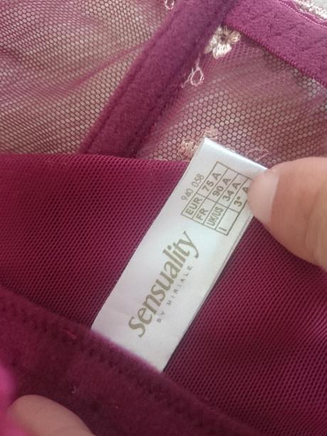 Sensuality korzetová podprsenka, 75a