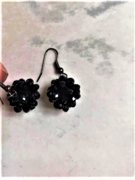 Trblietavé visiace náušnice,