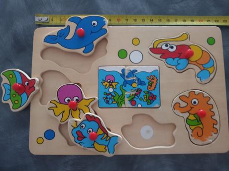 Drevená skladačka, 