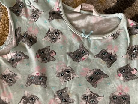 Mačičková nočná košeľa, lindex,122