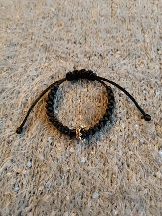 Handmade náramok s korunou, 