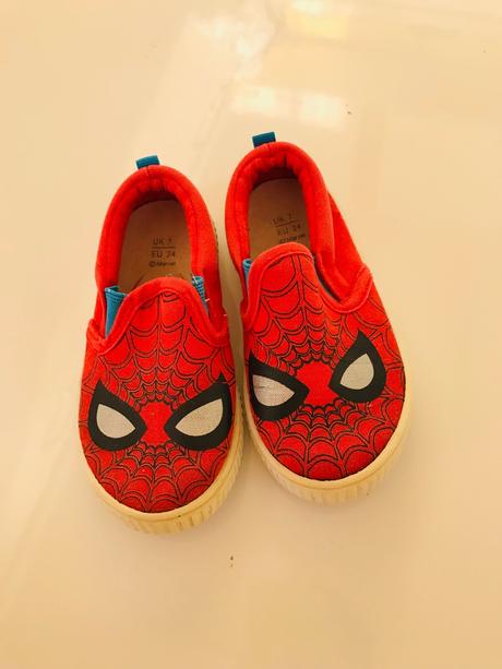 Topánky chlapec 24 spiderman, f&f,24
