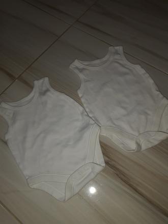 2x detské tielkové body 62/68, 68