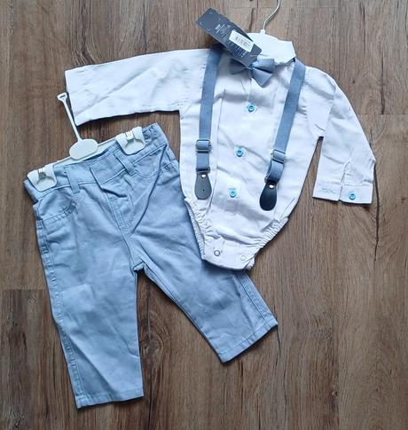 Krásny slávnostný oblek, komplet, 68 / 74 / 80 / 86 / 92