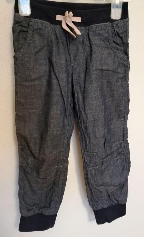 Zateplene rifle/nohavice, h&m,104