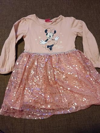 Šaty minnie flitrove 110, disney,110