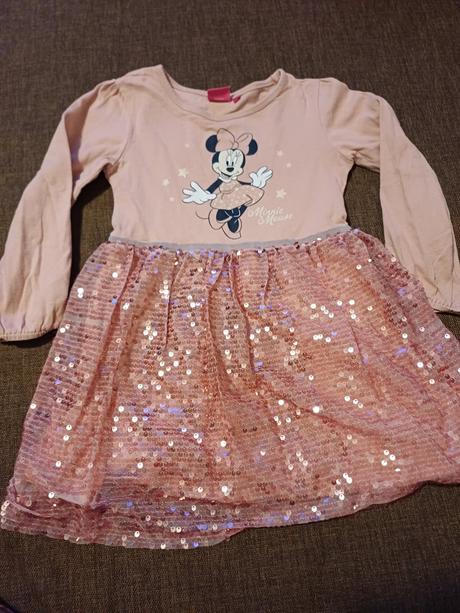 Šaty minnie flitrove 110, disney,110