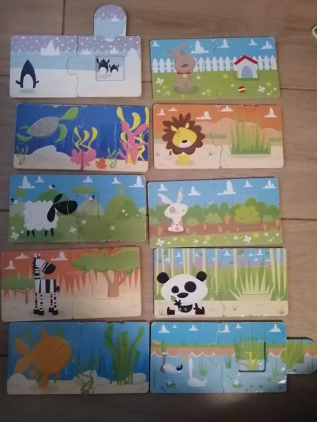 Montesori hračky zvieratkové pre najmenších, 