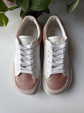 Shapen barefoot tenisky charm rose gold,veľkosť 38, 38