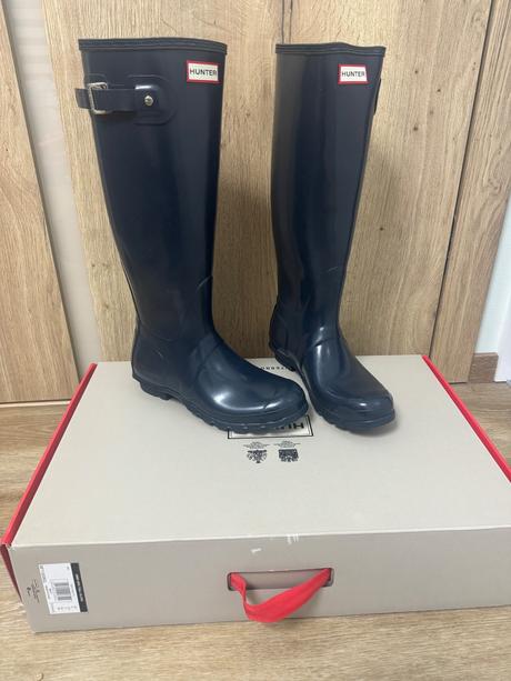 Hunter vysoké gumáky / čižmy 39/40, hunter,40