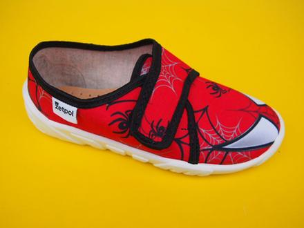 Detské papučky zetpol spiderman s klenbou, zetpol,26 - 34