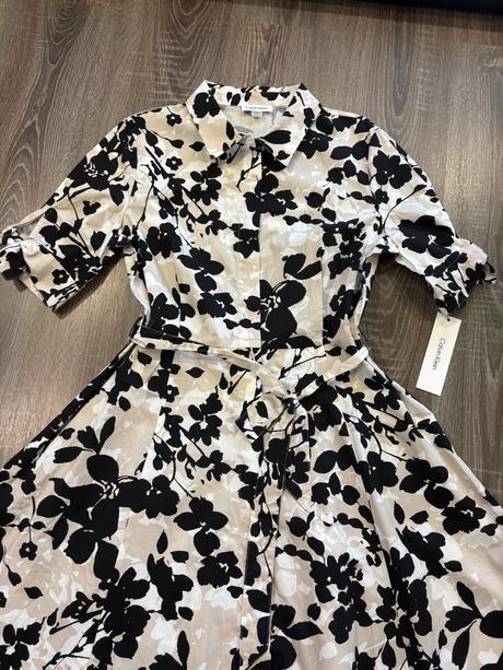 Calvin klein nove košelove damske šaty l, calvin klein,l
