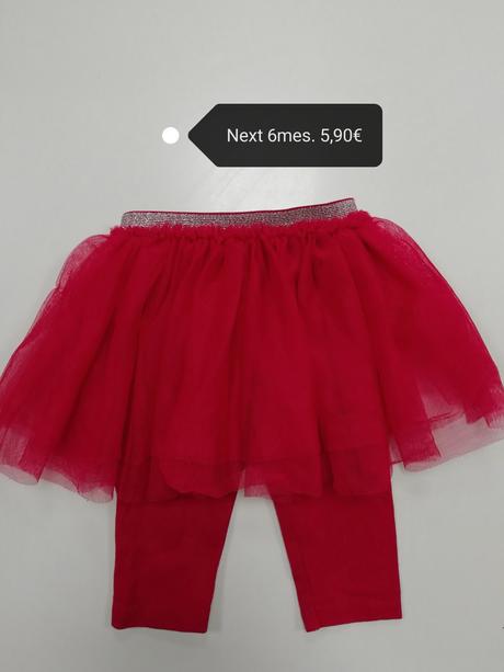 Legíny s tutu tylovou sukňou, next,68