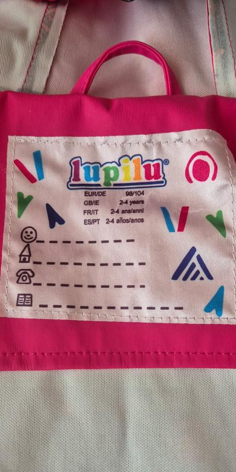 Nepremokavá bundička 98/104, lupilu,98