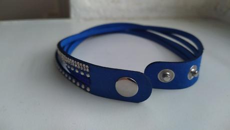 Náramok / choker s kamienkami,