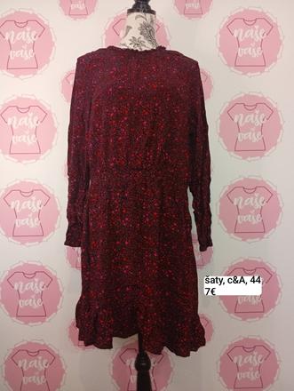 Hviezdičkove šaty, c&a,44