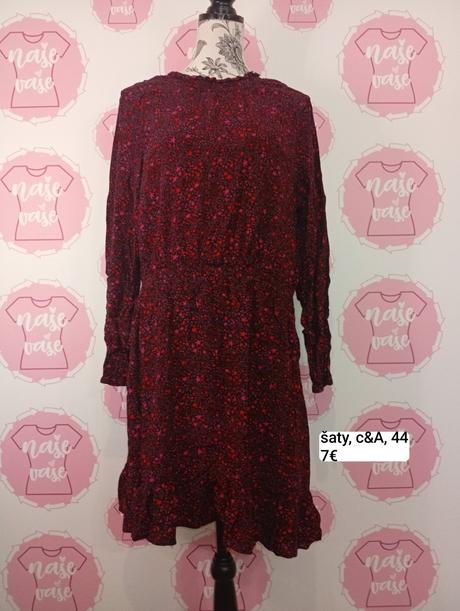 Hviezdičkove šaty, c&a,44