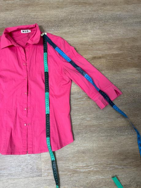 Ružová elastická blúzka med, s