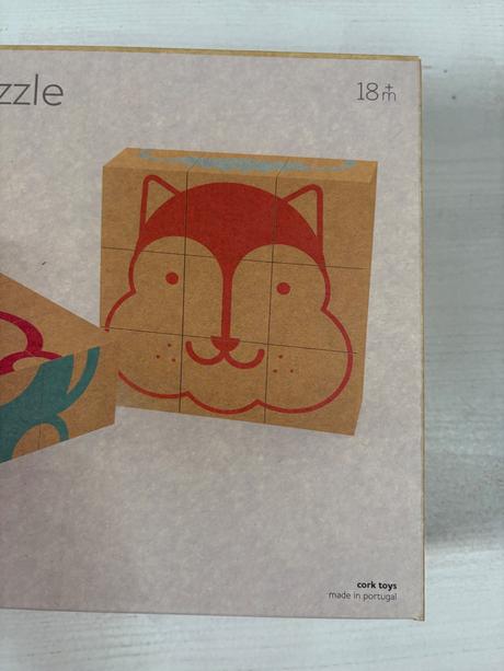 Elou - korkove kocky zvierata na motoriku,