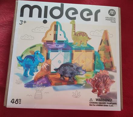 Magnetická stavebnica dinosaury mideer,