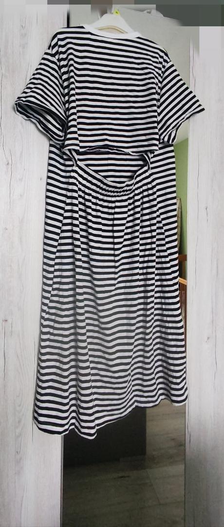 Šaty prúžky h&m, h&m,xl