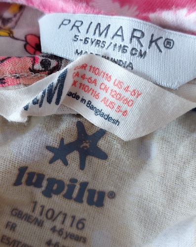 3 x letné šaty, h&m,116