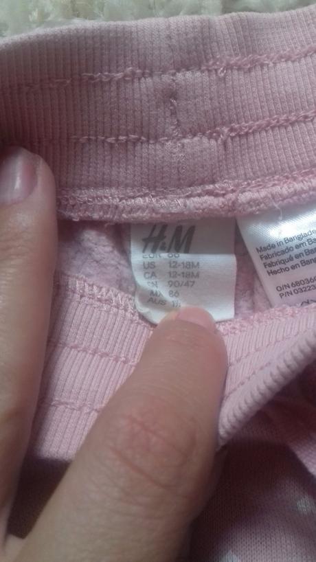 H&m teplaciky vel.86, h&m,86