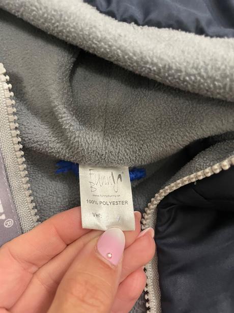 Štýlová vesta funny bunny šedá, funny bunny,110