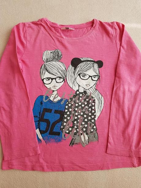 Tričko s dlhým rukávom č.122/128, 122