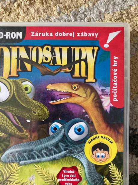 Pc cd-rom mayská civilizácia a dinosaury, 