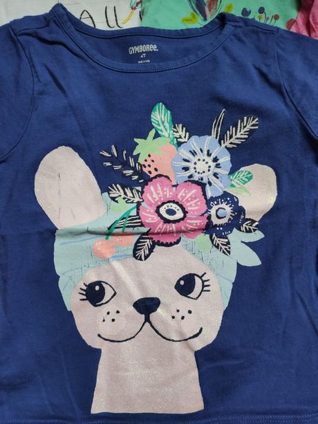 Tričká mix znaciek, gymboree,104