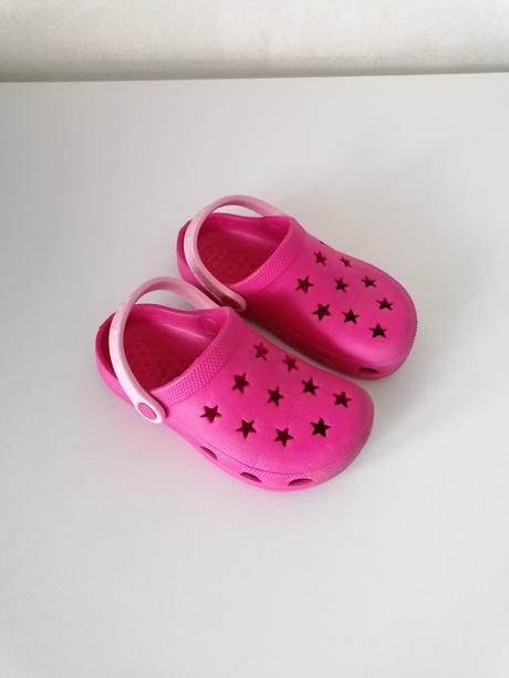 Crocsy 26/27 s hviezdičkami, f&f,26