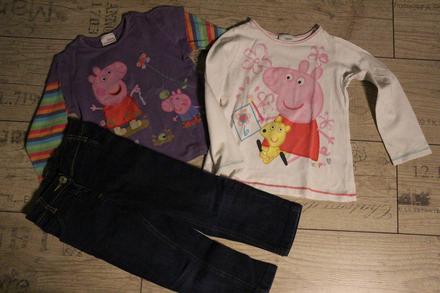 Kompletík peppa pig, next,98